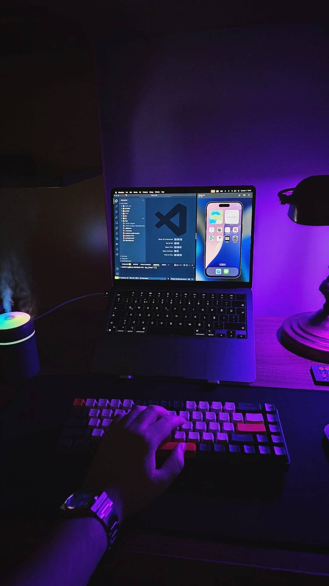 The Duo working together